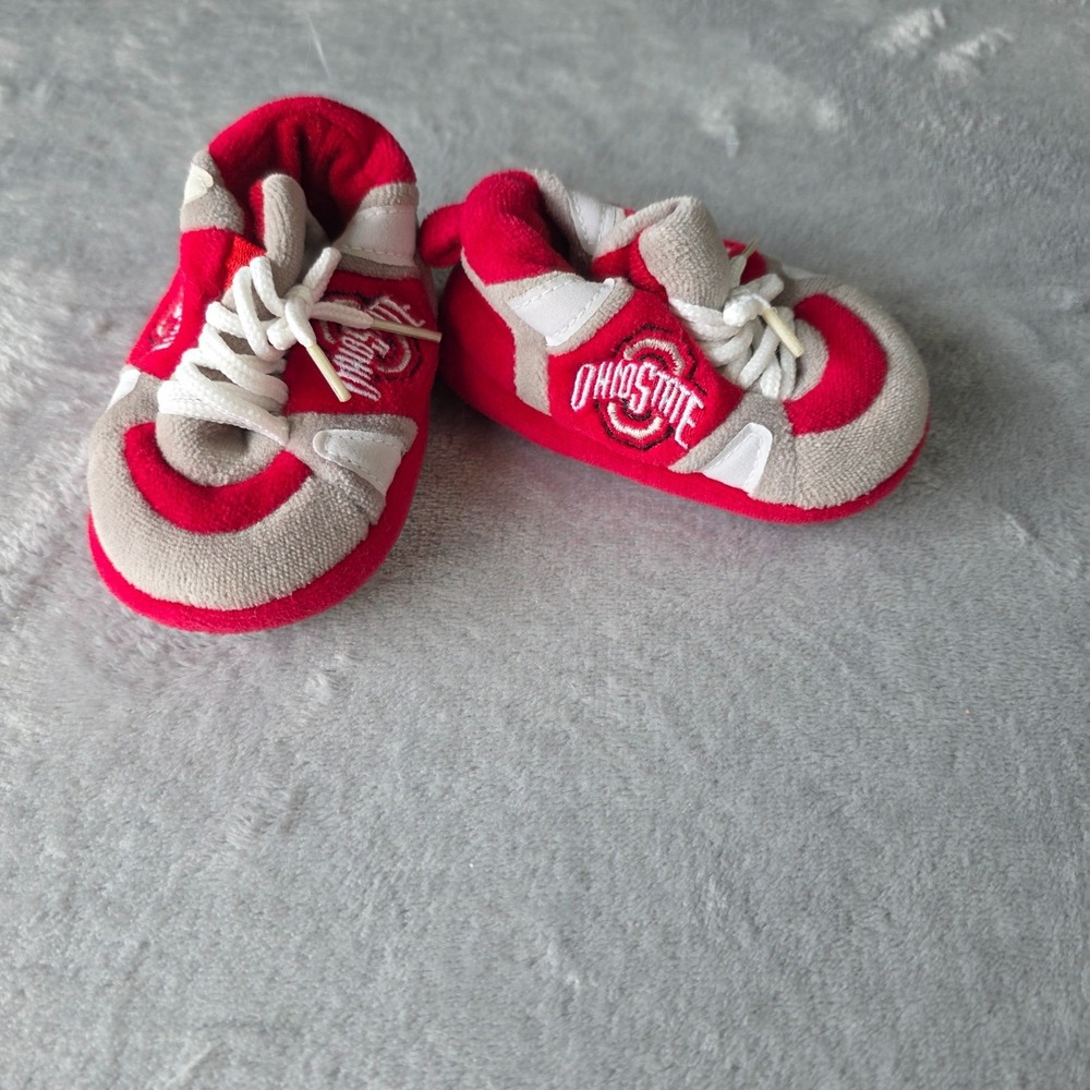 Comfy feet Ohio‎ State Buckeyes Infant Slippers